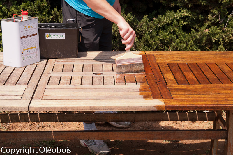 comment nettoyer un salon de jardin en eucalyptus